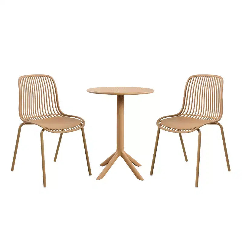 Christopher Knight Home Marisol, ensemble bistro de 3 pièces en fer et plastique, pour l'extérieur