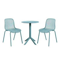 Christopher Knight Home Marisol, ensemble bistro de 3 pièces en fer et plastique, pour l'extérieur