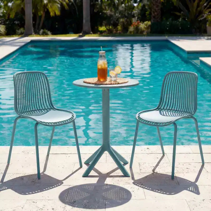 Christopher Knight Home Marisol, ensemble bistro de 3 pièces en fer et plastique, pour l'extérieur