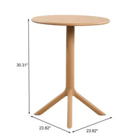 Ensemble de bistro 3 pièces Colette en plastique résistant aux intempéries Christopher Knight Home
