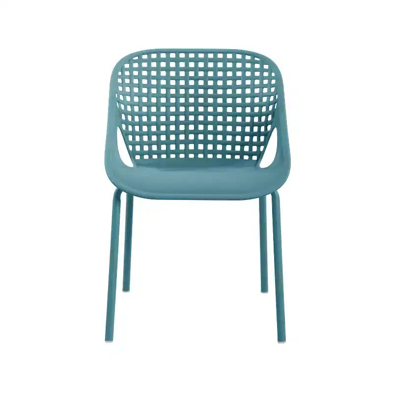 Ensemble de bistro d'extérieur 3 pièces en fer et plastique Kevork de Christopher Knight Home
