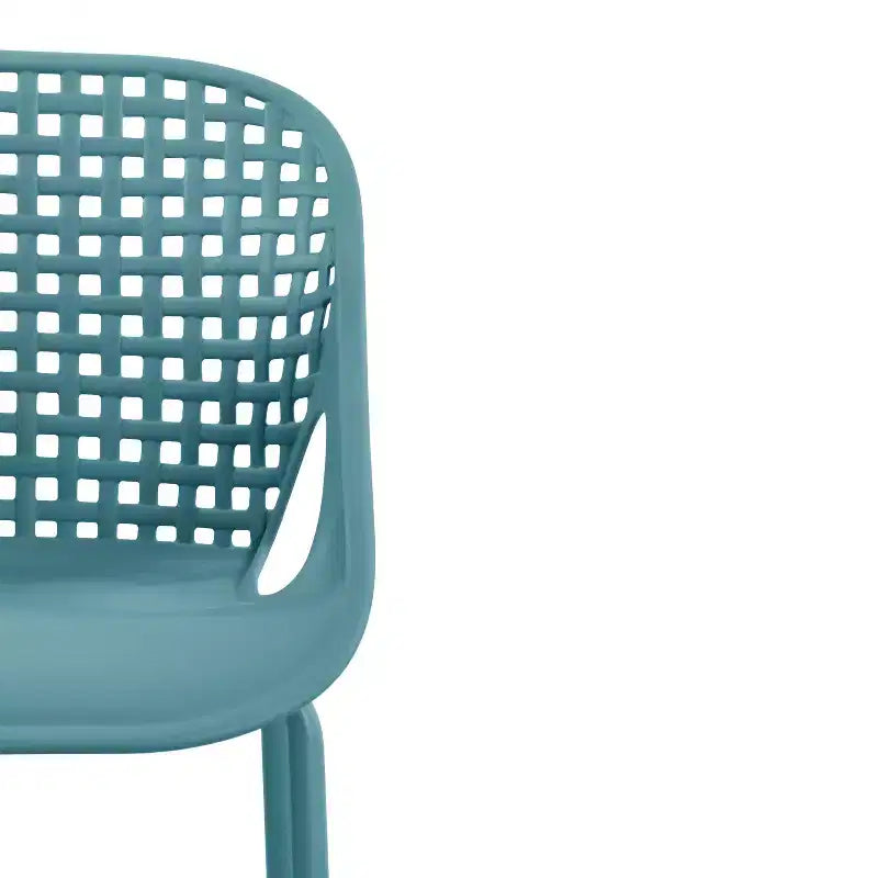 Ensemble de bistro d'extérieur 3 pièces en fer et plastique Kevork de Christopher Knight Home