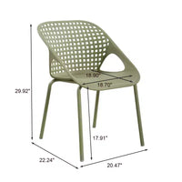 Ensemble de bistro d'extérieur 3 pièces en fer et plastique Kevork de Christopher Knight Home