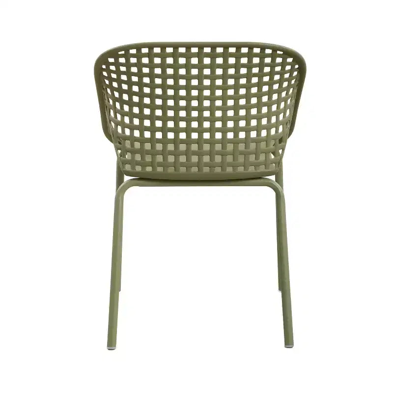 Ensemble de bistro d'extérieur 3 pièces en fer et plastique Kevork de Christopher Knight Home