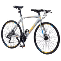 Vélo NAYSAYE 27,5 pouces 3x8/24 vitesses, freins à disque, cadre en aluminium, pour hommes et femmes, adolescents et adultes, pour le cyclisme urbain, 67,32 x 14,56 x 39,37