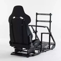 Cockpit de course stabilisé amélioré JVNOXK, simulateur de conduite réglable (hors frein à main, pédales et écran)