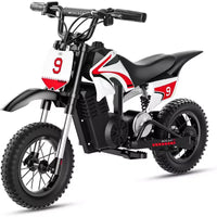 ECOLEAP K1 Kids Electric Dirt Bike 36V  16MPH Fast, 14-Mile Range, 700W Peak Motor, 3-Speed Modes, 12 Off-Road Tires, UL,Ages 3-10