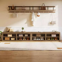 Lantine 24 - Suspension luminaire en tissu à 5 tambours, Lustre 5 lumières, Plafonnier suspendu moderne pour salon, chambre à coucher, escalier