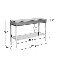 Meuble TV 1 tiroir avec miroir Hutton - iNSPIRE Q