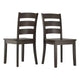 Lexington Ladder Back Wood Dining Chairs (Set of 2) - iNSPIREQ