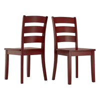 Chaises de salle à manger en bois à barreaux Lexington (lot de 2) - iNSPIREQ