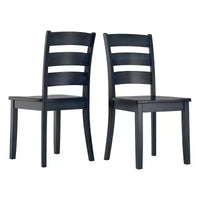 Chaises de salle à manger en bois à barreaux Lexington (lot de 2) - iNSPIREQ