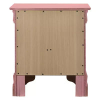 Table de Chevet Rectangulaire en Bois HomeStock pour Salon et Chambre à Coucher