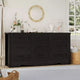 9 Drawer Dresser for Bedroom, 59 Farmhouse Wooden Tall Chest of Drawers, Modern Long Dresser, Wood Storage Cabinet with Handles for Living Room