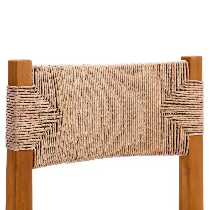 Christopher Knight Home Zorica Ensemble de salle à manger d'extérieur 3 pièces rustique en osier tressé et bois d'acacia