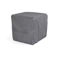 Housse de patio extérieure rectangulaire polyvalente - 46,25 x 35 x 26,5 - gris