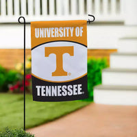 Drapeau de jardin NCAA Université du Tennessee 12x18 Double face, Drapeaux de sport sous licence officielle pour l'extérieur, les étudiants et les anciens élèves intérieurs et extérieurs