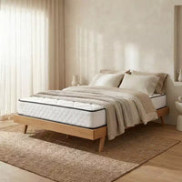 Matelas Atlas 6 simple à ressorts, housse respirante, fermeté ferme
