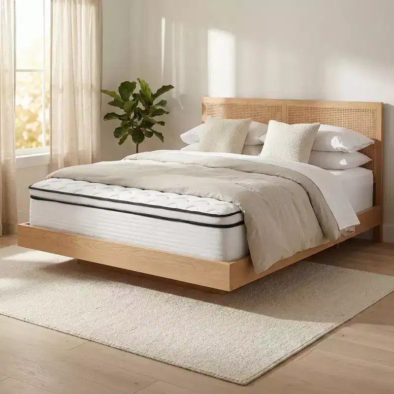 Matelas Atlas 8 à ressorts ensachés, housse respirante, fermeté extra-ferme
