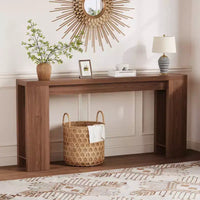 COZONY 70.9 Table Console Étroite de Ferme, Table de Canapé Rustique en Bois pour Entrée ou Salon