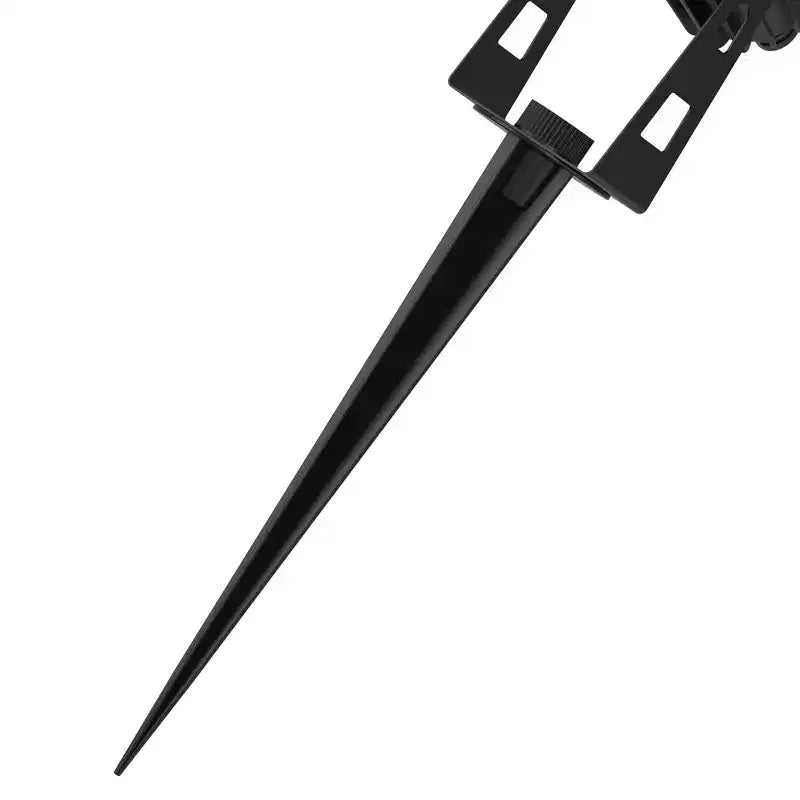 YANSUN Ensemble de 6 projecteurs basse tension avec capteur crépusculaire, lumière blanc chaud 3000K, longueur totale 6,4 m, IP65