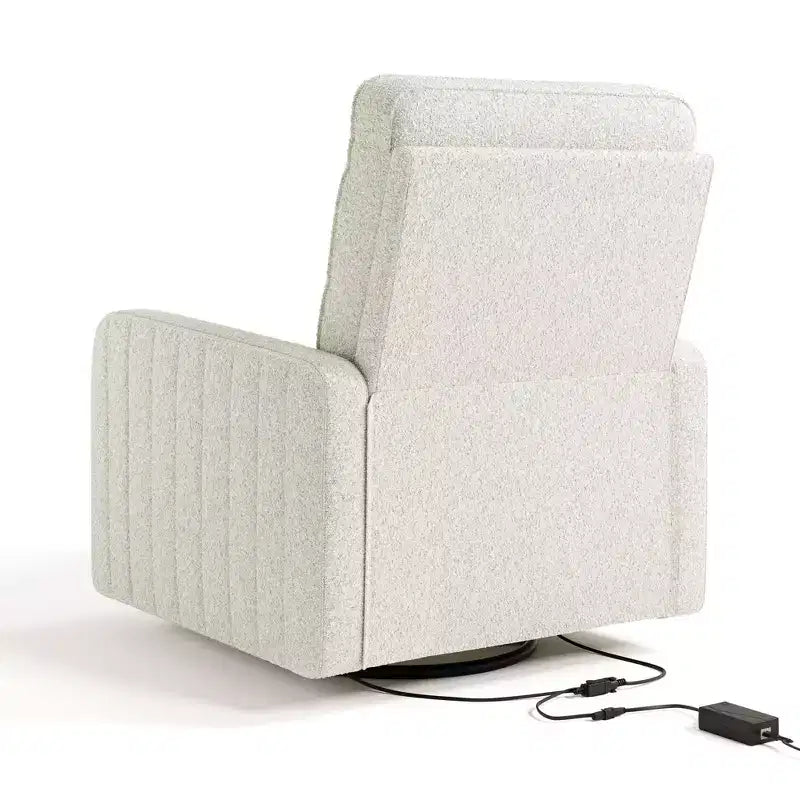 Fauteuil planeur pivotant inclinable électrique de chambre d'enfant extra-large Storkcraft Kyoto Deluxe