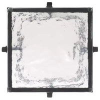 Table à boisson en verre coulé Giabelle - SFV7905 - Noir/Transparent - Safavieh Couture
