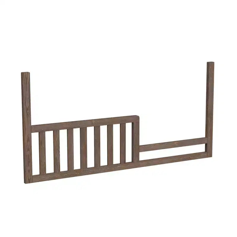 Barrière pour tout-petit de lit de bébé convertible Carlson de Westwood Baby – Marron Harvest