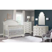 Lit de bébé convertible Westwood Baby | Foundry Arch Top - Blanc Colombe
