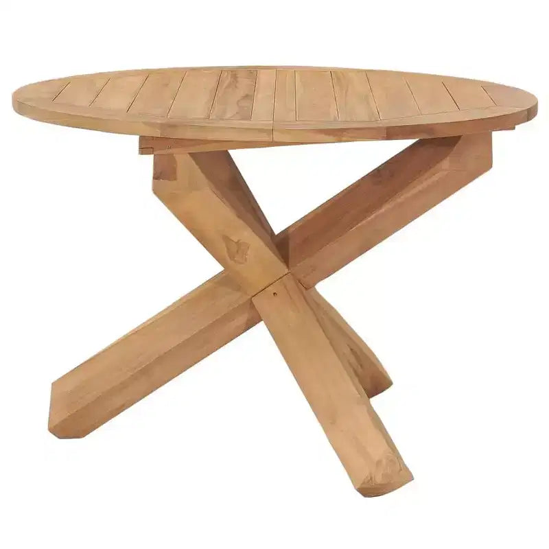 vidaXL Table de jardin marron chaud - Marron