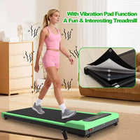 Tapis Roulant Pliable GDFStudio Vella 2.0HP avec Inclinaison et Plateforme Vibrante