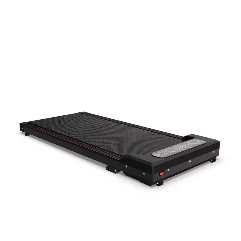Tapis roulant pliable Whisen 2 en 1 amélioré, équipement d'exercice à domicile, tapis de marche sous le bureau avec barre de maintien et inclinaison