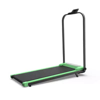 Tapis roulant pliable Whisen 2 en 1 amélioré, équipement d'exercice à domicile, tapis de marche sous le bureau avec barre de maintien et inclinaison