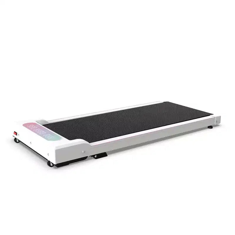 Tapis roulant pliable Whisen 2 en 1 amélioré, équipement d'exercice à domicile, tapis de marche sous le bureau avec barre de maintien et inclinaison