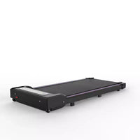 Tapis de course pliable 2 en 1 Whisen, tapis de course sous le bureau, tapis de marche d'exercice à domicile, machine de marche et de jogging avec barre de maintien