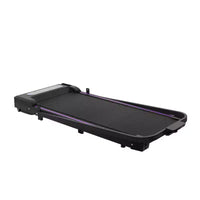 Tapis de course pliable 2 en 1 Whisen, tapis de course sous le bureau, tapis de marche d'exercice à domicile, machine de marche et de jogging avec barre de maintien
