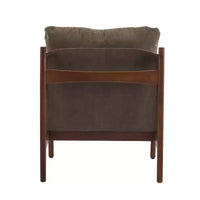 Christopher Knight Home Vista Chaise d'appoint Mocha avec cadre en bois naturel, lot de 2