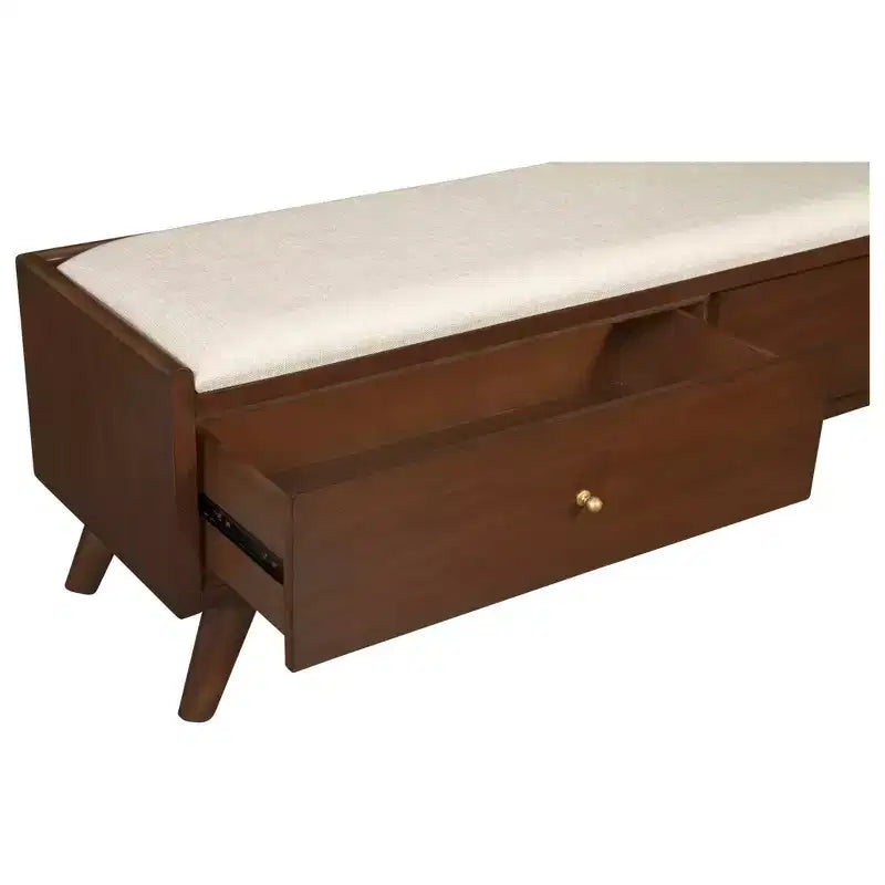 Banc Flynn, noyer