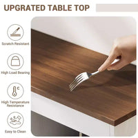 Armoire de garde-manger, Armoire de rangement haute de cuisine avec huche, pour salle à manger