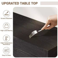Armoire de garde-manger, Armoire de rangement haute de cuisine avec huche, pour salle à manger