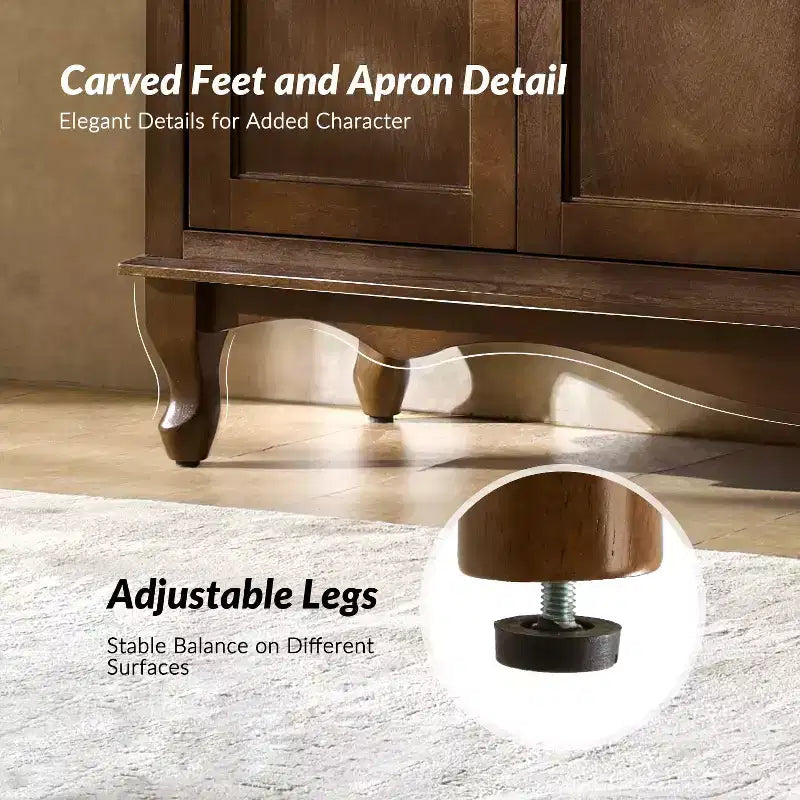 Buffet 4 portes large 58 po Janey|HULALA HOME-ACORN