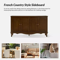 Buffet 4 portes large 58 po Janey|HULALA HOME-ACORN