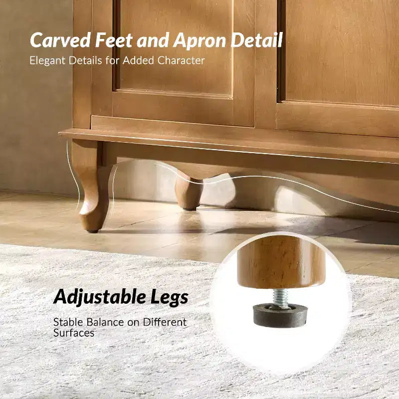 Buffet 4 portes large 58 po Janey|HULALA HOME-ACORN