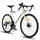 NAYSAYE 700C Road Bike 16 Speed Lightweight Aluminum Frame Bicycle with Dual Disc Brakes for Men and Women, 68*18*37.5