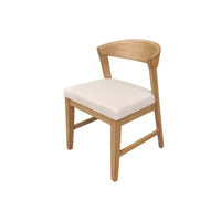 Chaises à dossier en bois Cove (lot de 2), naturel