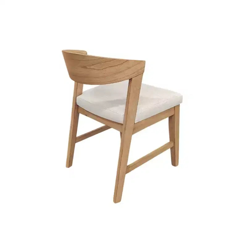 Chaises à dossier en bois Cove (lot de 2), naturel