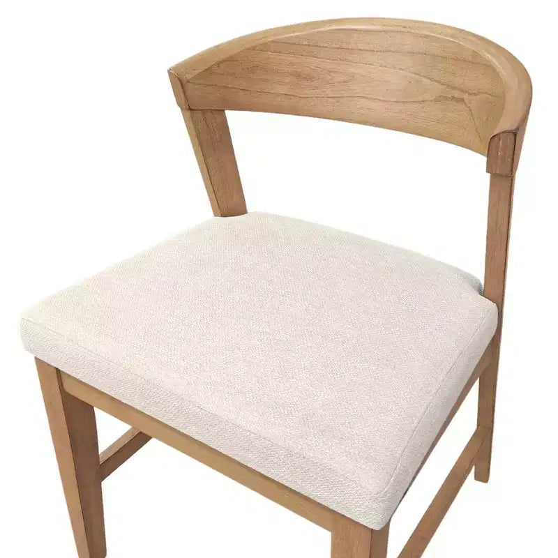 Chaises à dossier en bois Cove (lot de 2), naturel