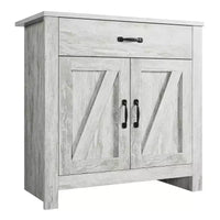 Meuble de buffet, armoire de rangement de cuisine avec tiroirs, porte, étagères réglables, buffet autoportant avec placard de rangement