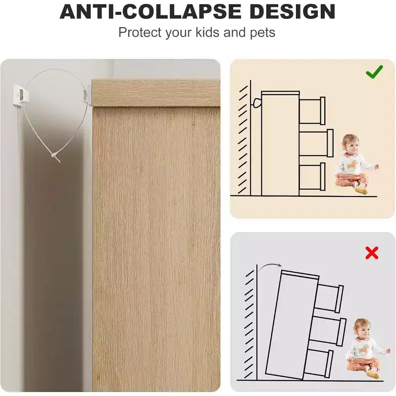Commode COZONY 46.8'' de large 7 tiroirs, coffre de rangement en chêne naturel avec poignées encastrées