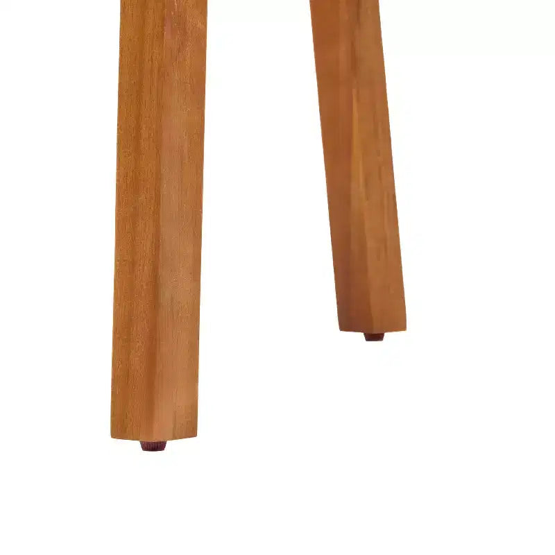 Christopher Knight Home Elara Tabourets de bar de style ferme en bois d'acacia et corde tressee pour patio (lot de 2)